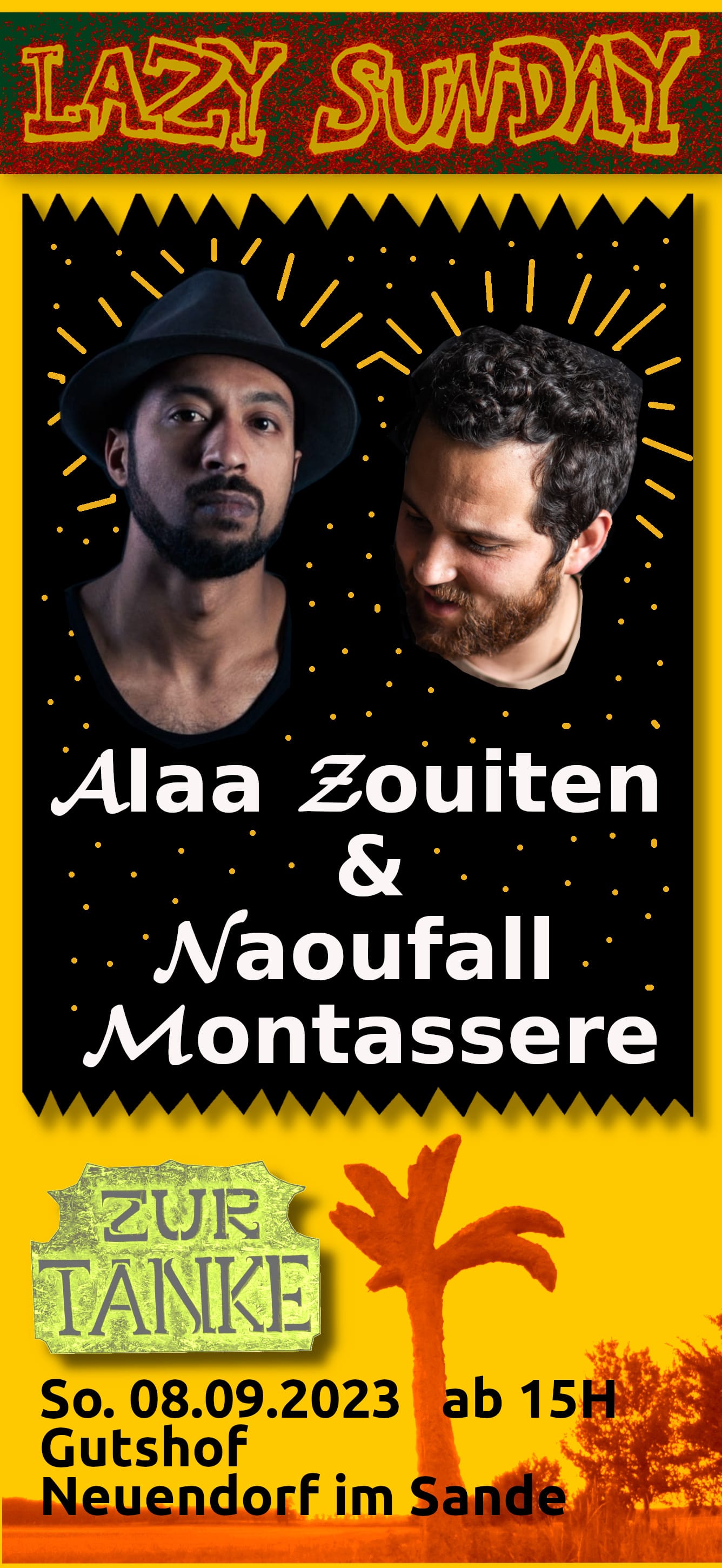 Konzert und Geschichte 08.09. // Lazy Sunday #22 - Alaa Zouiten & Naoufal Montassere