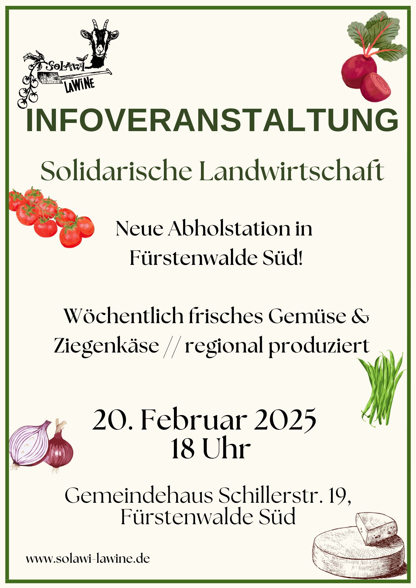 Infoveranstaltung 20.2. // Fürstenwalde Süd